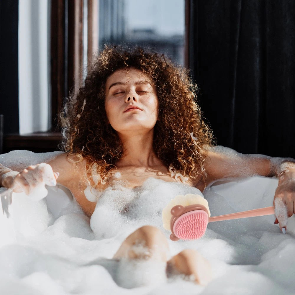 Bath Brush Dad Exfoliating Body Scrubber Back for Shower Exfoliator