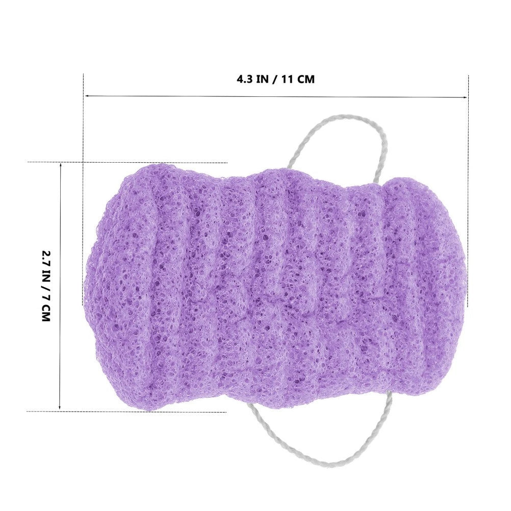 Exfoliating Body Scrubber Sponge Bath Brush For Deep Cleansing Shower Body