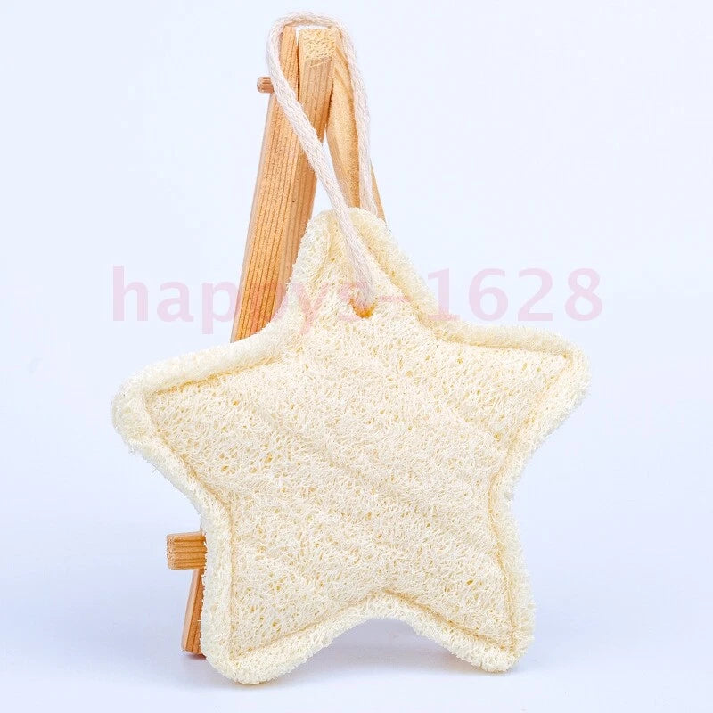 Body Exfoliating Loofah Back Scrubber Natural luffa Shower Bath Child Clean Skin