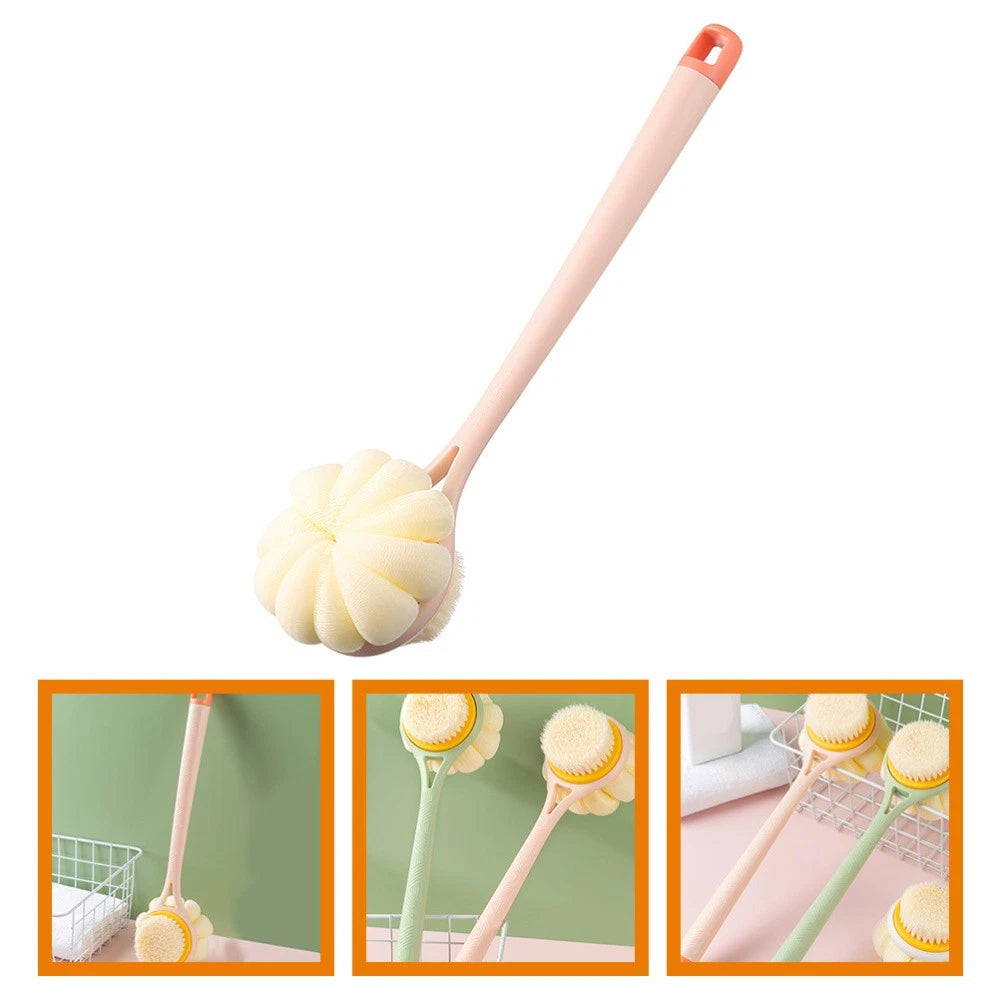 Bath Brush Multi-functional Exfoliating Long Shower Scrubber for Body