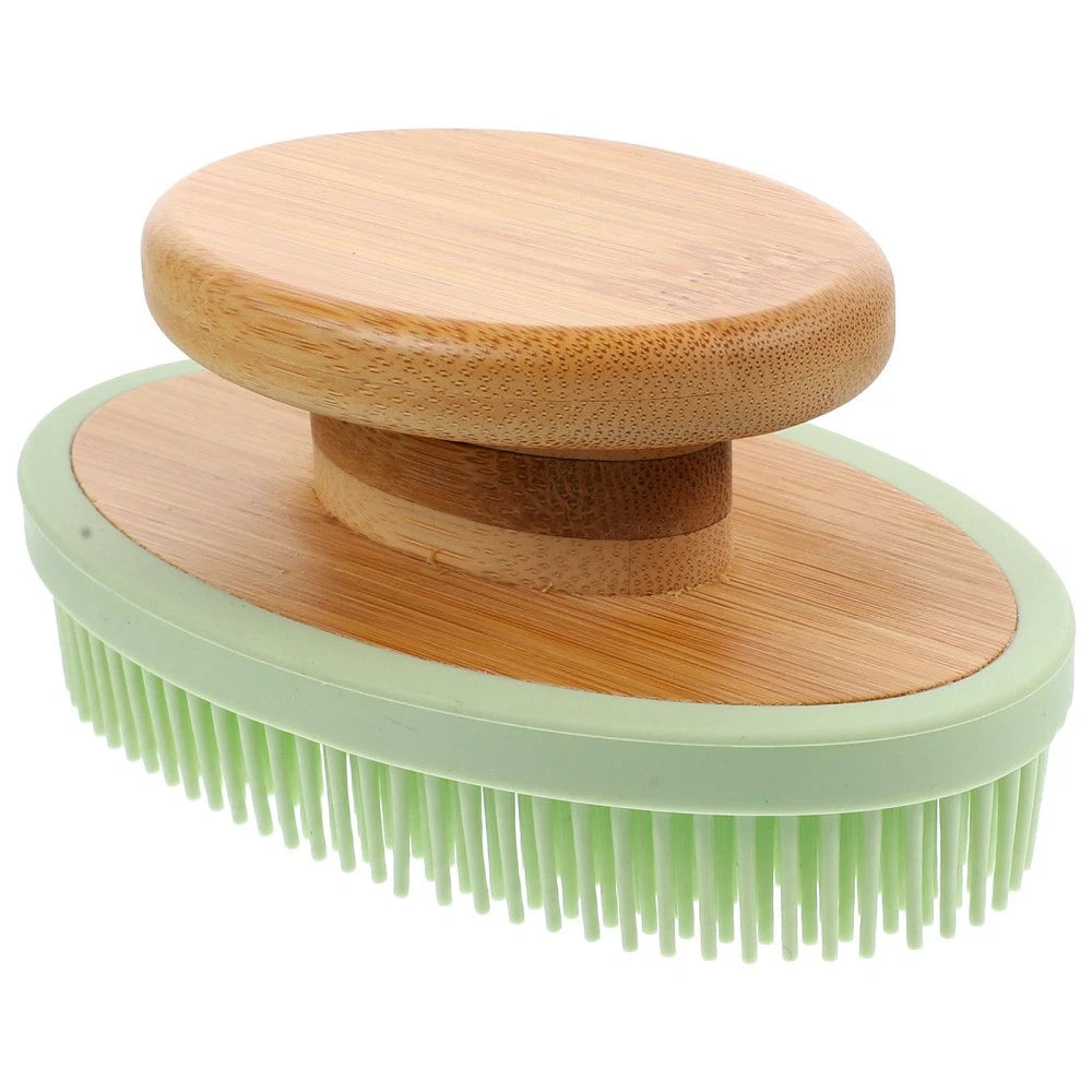 Bath Brush Silicone Body Scrubber Multi-functional Exfoliating Exfoliator