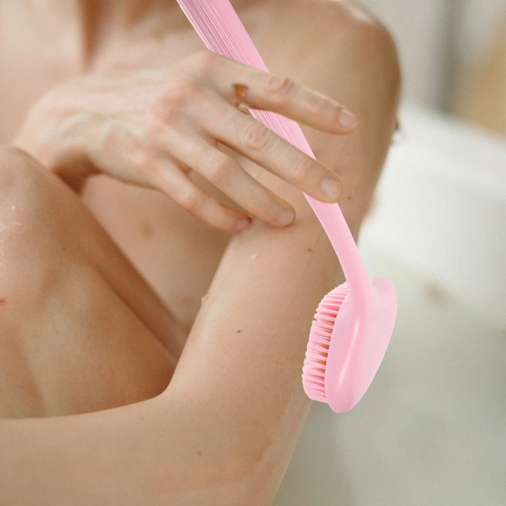Back Rub Bath Brush Man Exfoliator for Shower Body Scrubber Cleaning