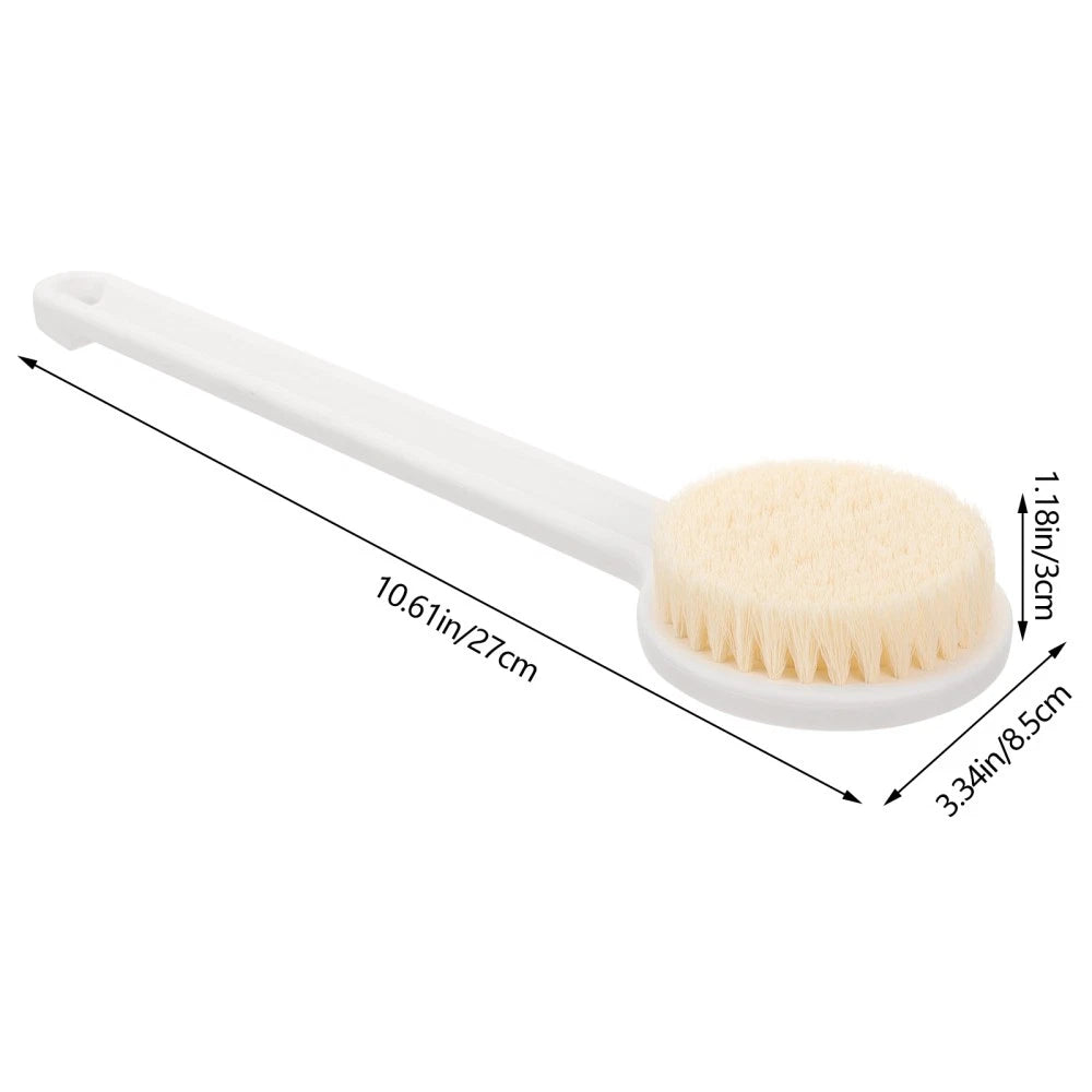 Back Scrubbing Brush Mens Scrubber Shower Bath Brushes Long Handles for Elderly