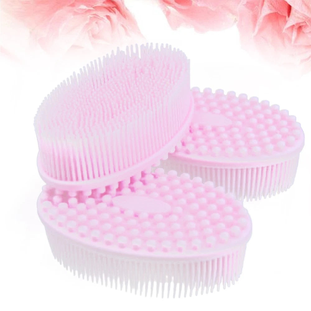 Bath Brush Body Scrubber Exfoliator Silicone Shower Skin