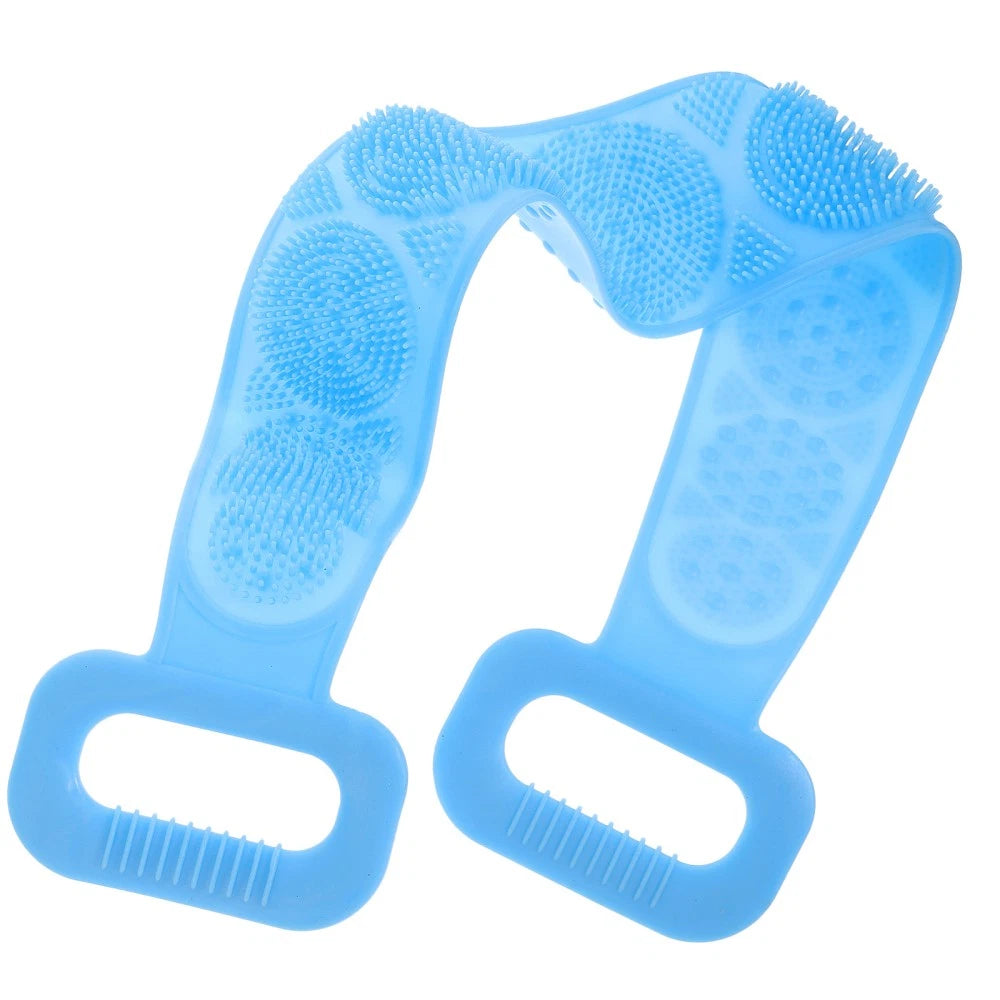 Silicone Body Brush Handle Silicone Back Washer Exfoliating Towel