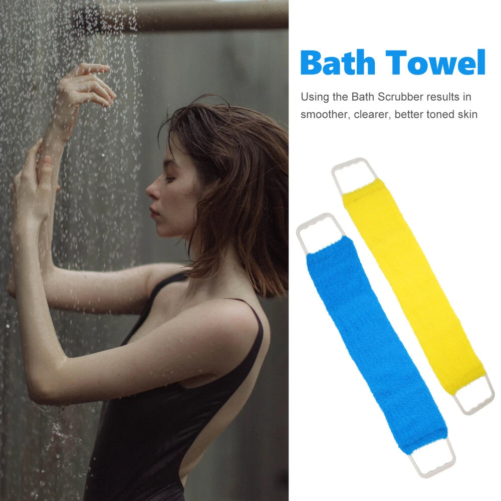 Back Scrubber Men Bath Body Brush Towel Tub Cleaners Bathtub Miss Man