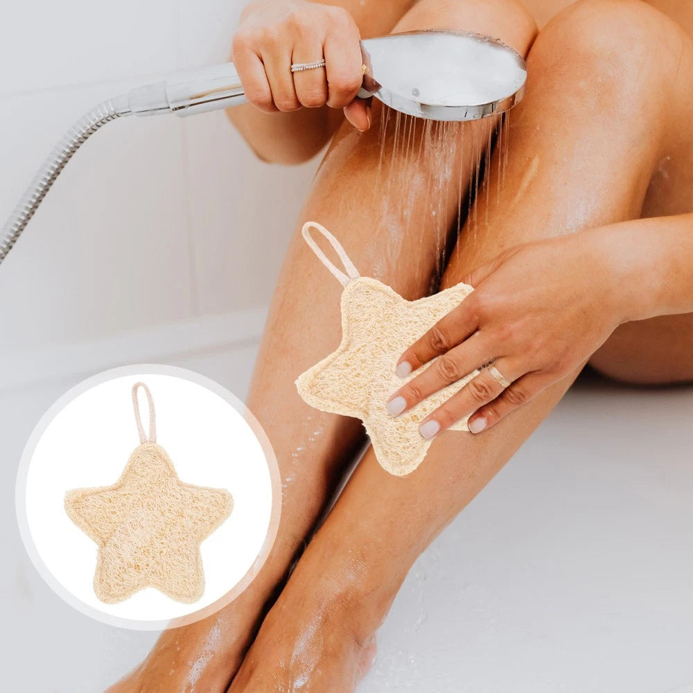 Loofah Bath Brush Child Natural Exfoliating Sponge Soap Scrubber