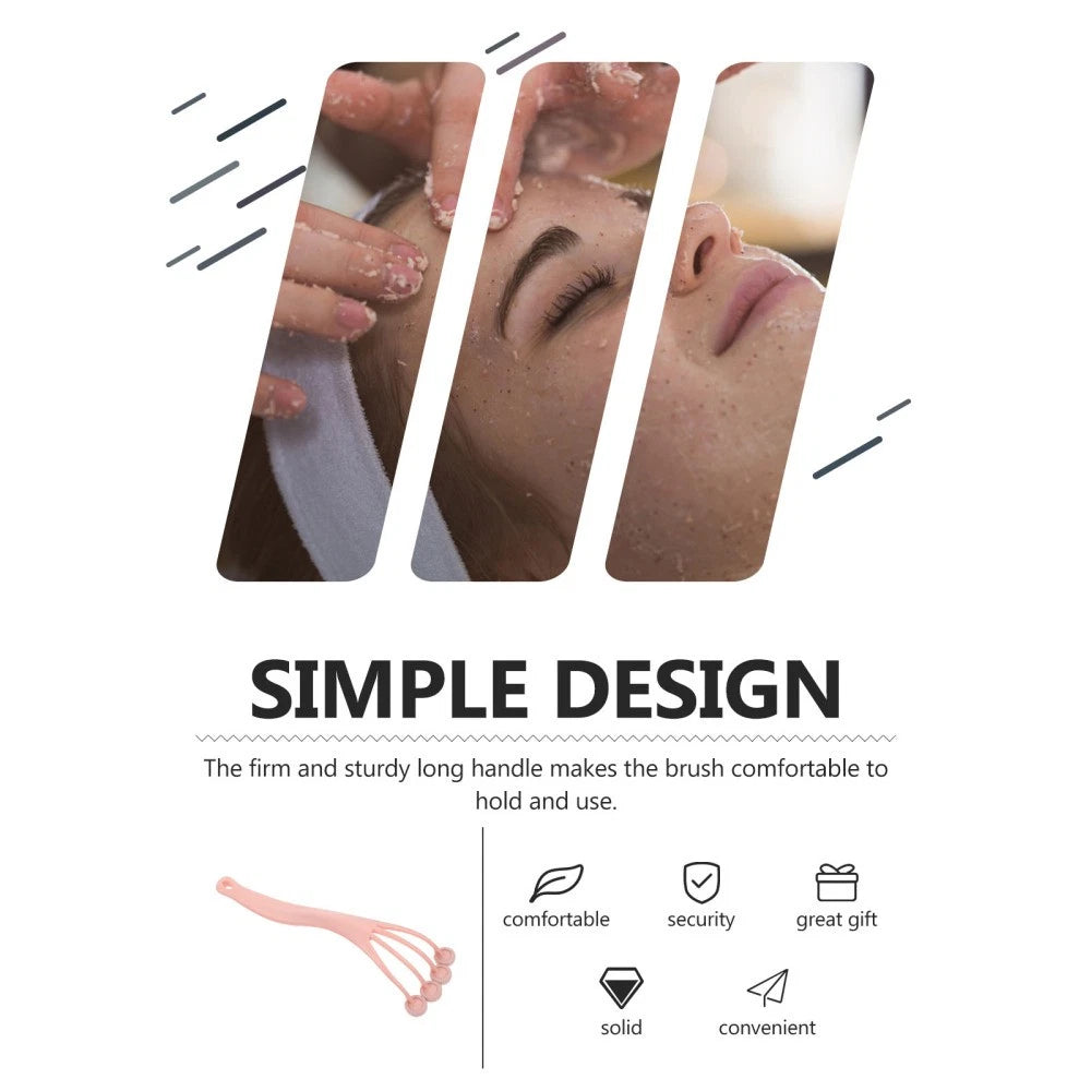 Exfoliating Bath Brush Back Scrubber Body for Shower Long Handle