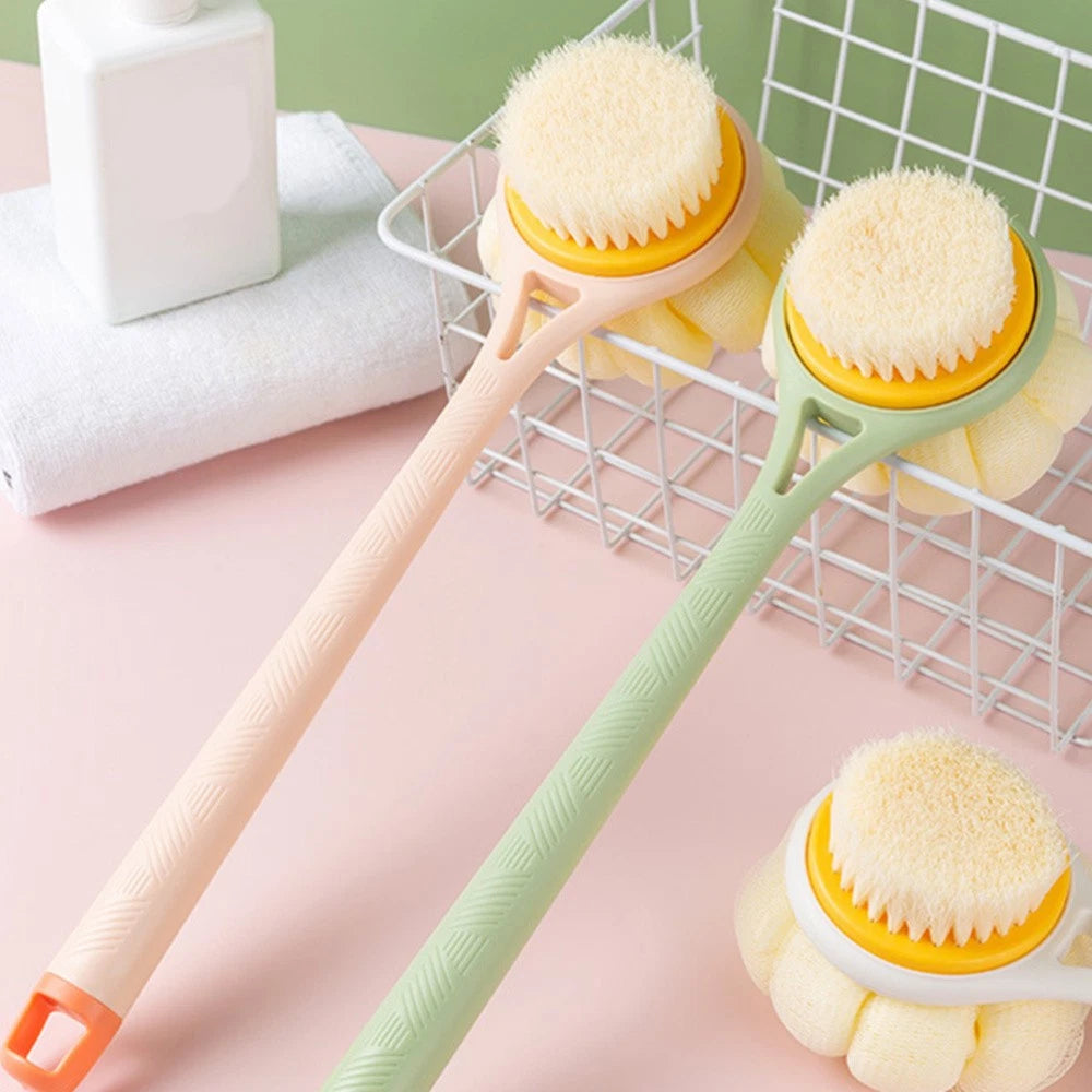 Bath Brush Multi-functional Exfoliating Long Shower Scrubber for Body