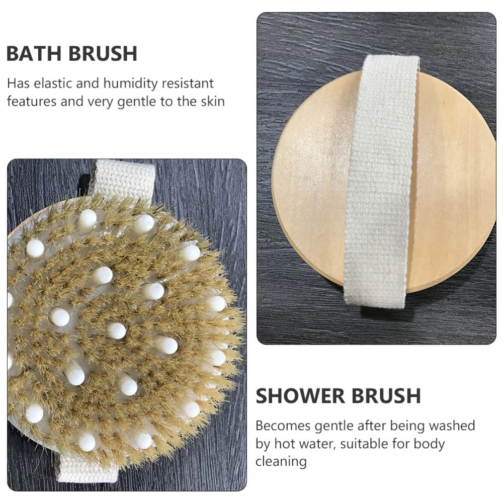 Bath Brush Body Scrubber Exfoliator Exfoliating for Bathing Tool