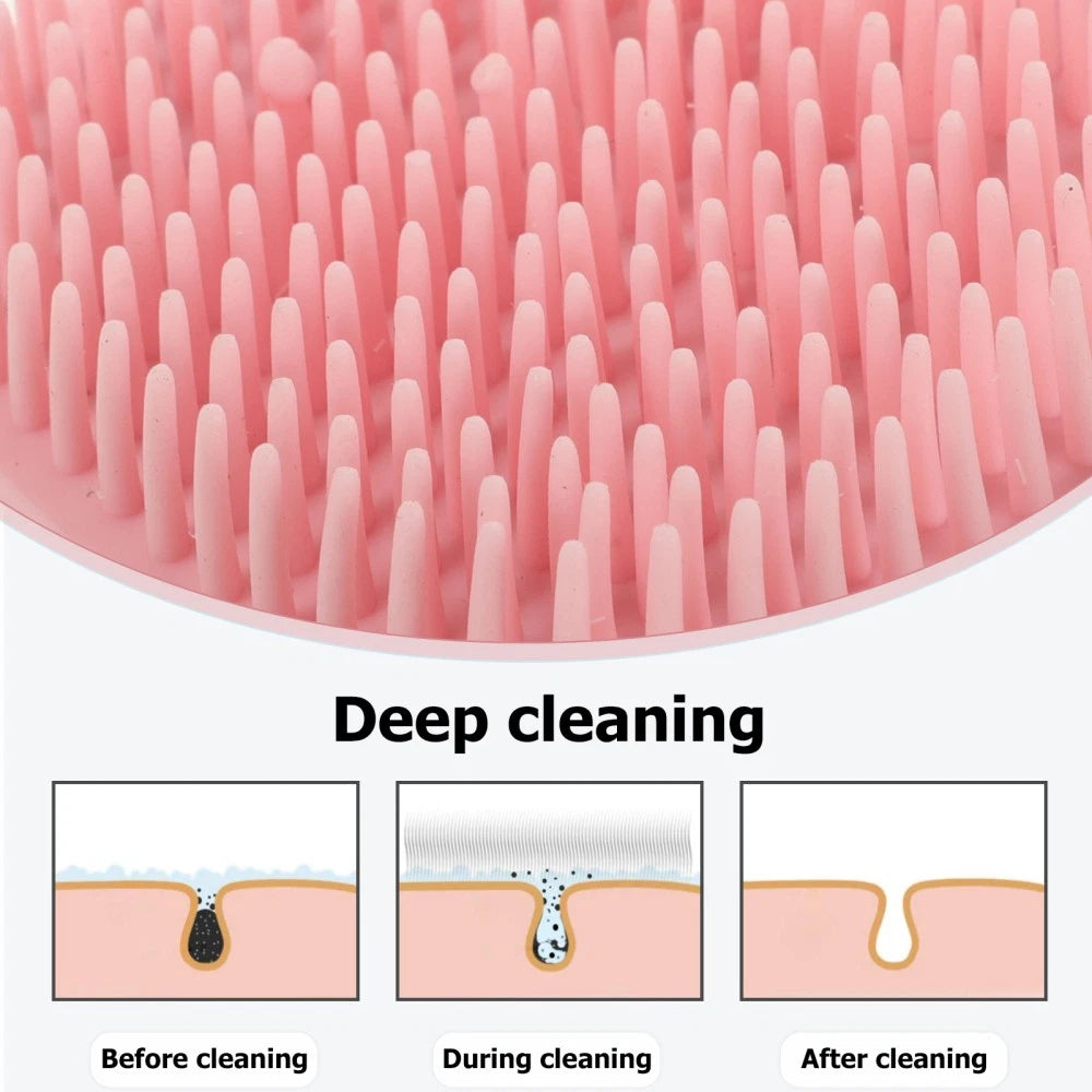 Bath Brush Dad Exfoliating Body Scrubber Back for Shower Exfoliator