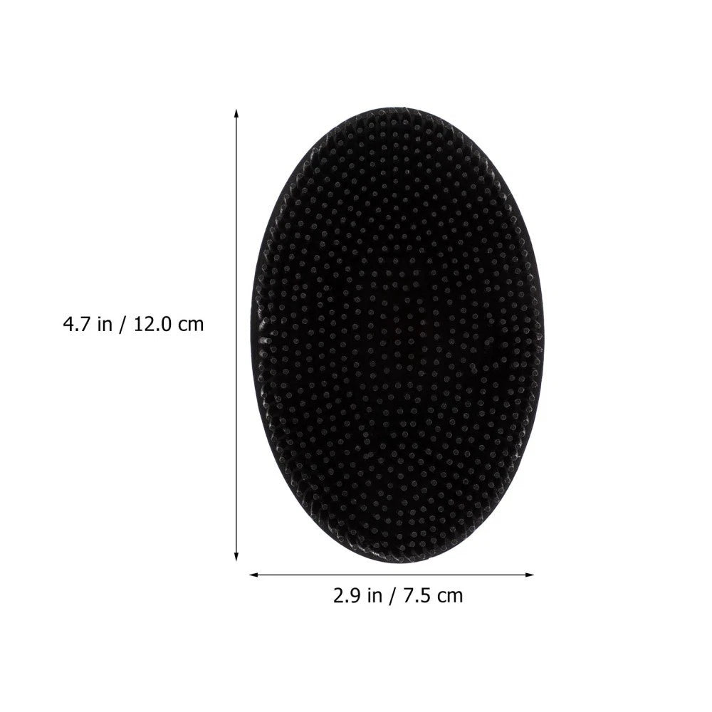 2 PCS Silicone Shampoo Brush Woman Baby Body Shower Scrubber Hair Infant Bath