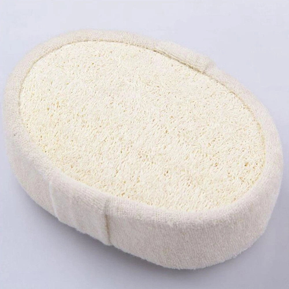 3pcs Natural Loofah Body Scrubber Bath Brush Exfoliator for Men Women