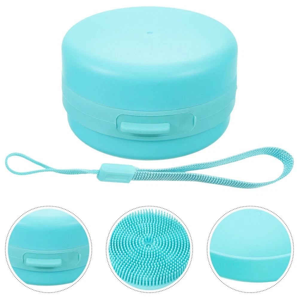 Bath Brush Silicone Exfoliating Reusable Body Scrubber