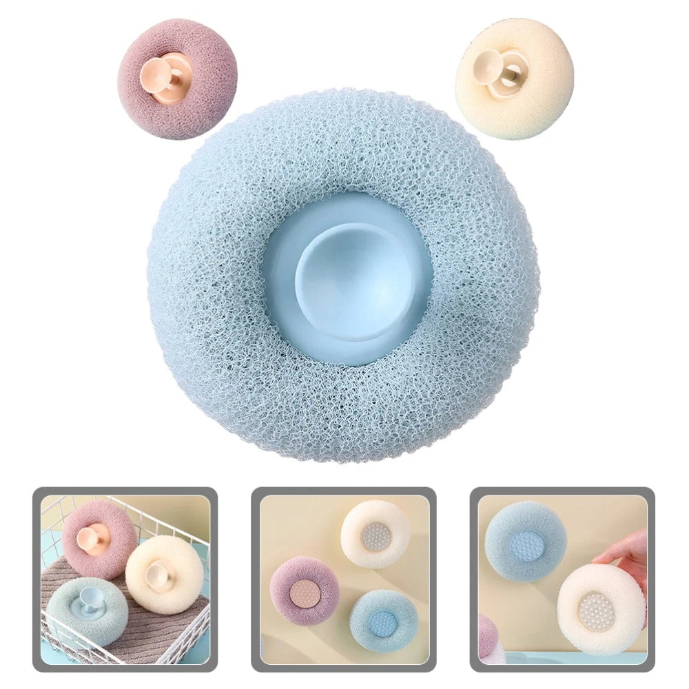 3 Pcs Bath Brush Miss Shower Exfoliator Scrubber for Woman