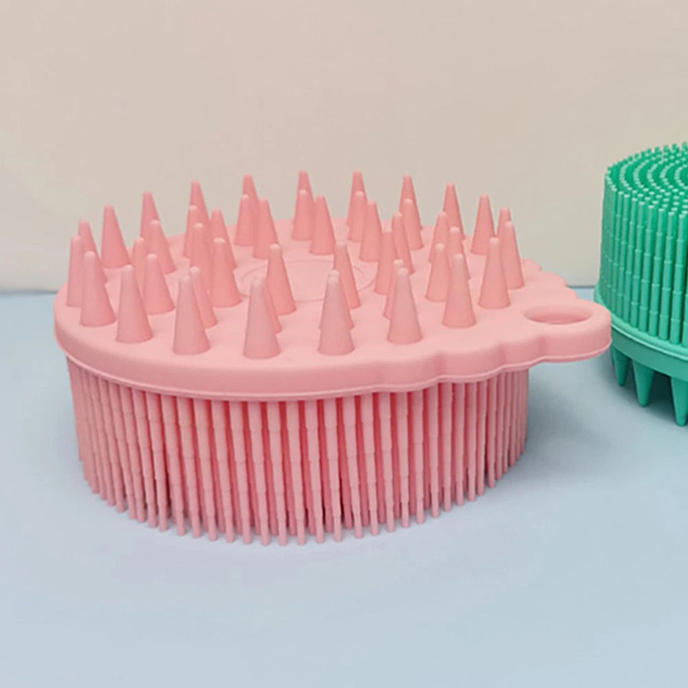 Bath Child Brushes Silicone Body Shower Cleansing Scrubber