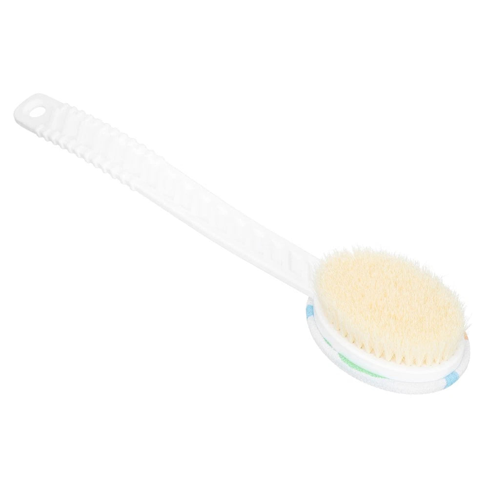 Double-head Shower Brush Man Bathing Accessory Cleaning Scrubber