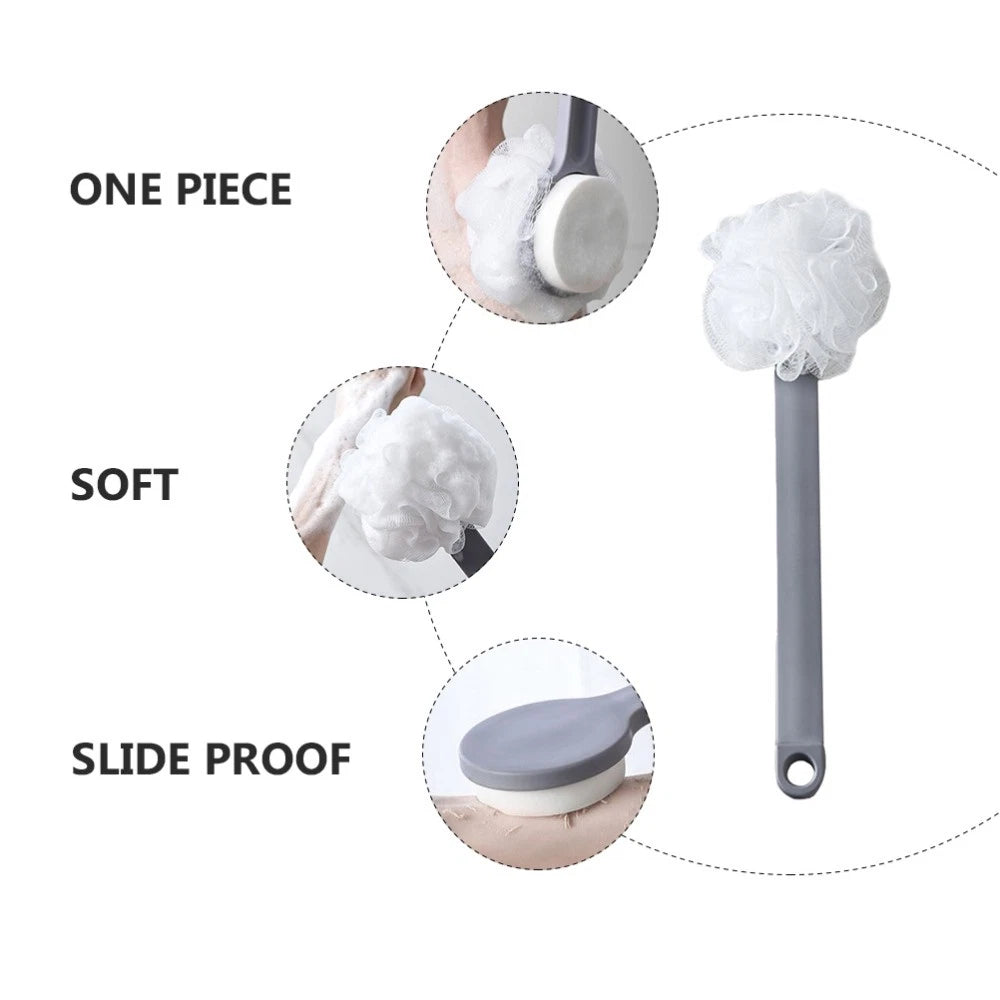 Long Handle Bath Brush Scrub Handled Shower for Scrubber