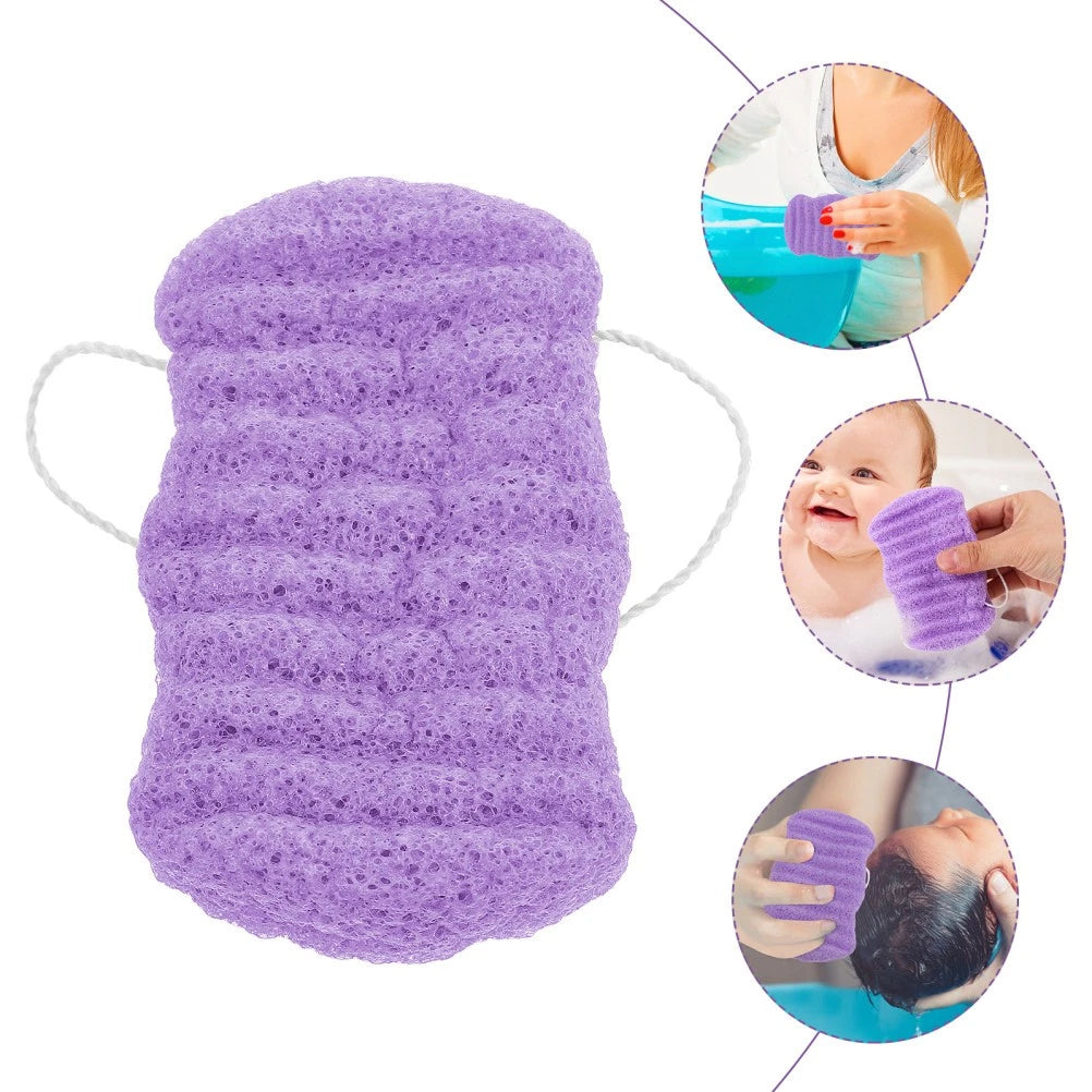 Exfoliating Body Scrubber Sponge Bath Brush For Deep Cleansing Shower Body