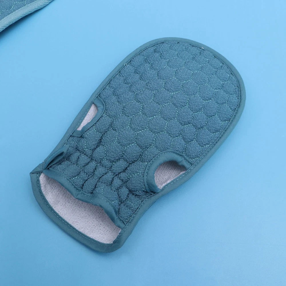 Bath Back Scrubber Bath Body Brush Exfoliating Bath Pads Bath Scrubber Glove