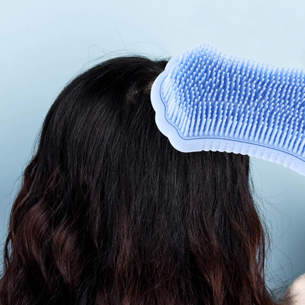 Cleaning Shampoo Comb Shower Exfoliator Men and Women Hair Washing Brush