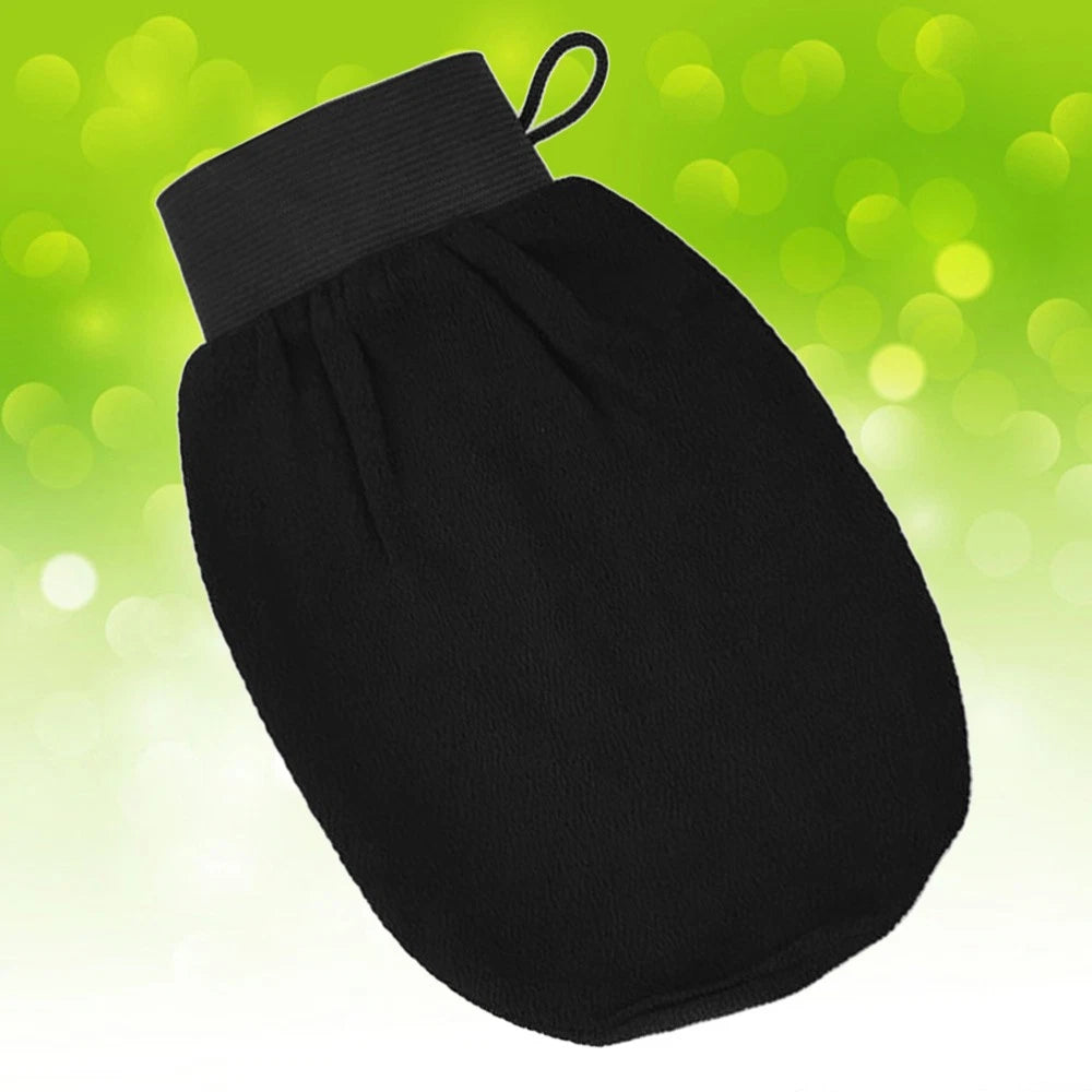 Loofah Back Massager Exfoliating Mitt Gloves Shower Scrubber for Body Bath