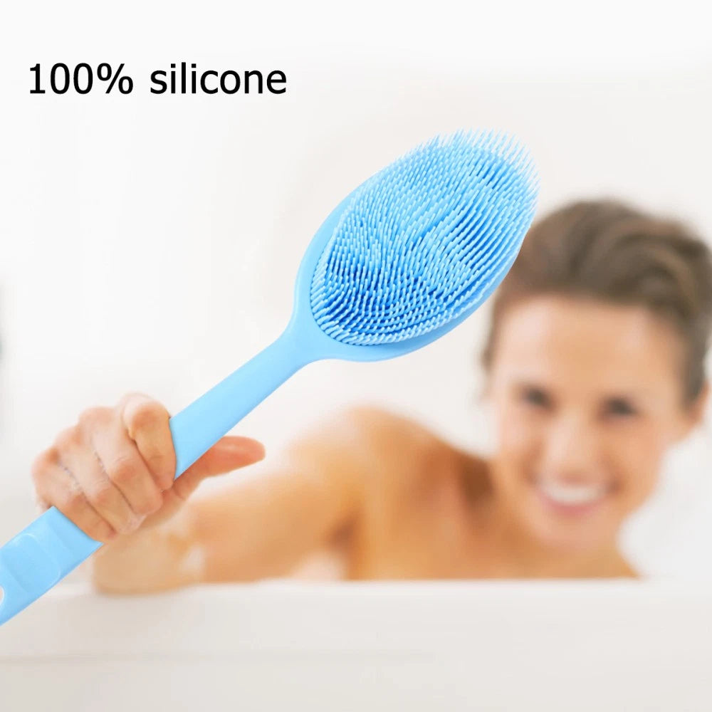 Cleaning Brush Bath Shower Body Scrubber Bathroom with Long Handle