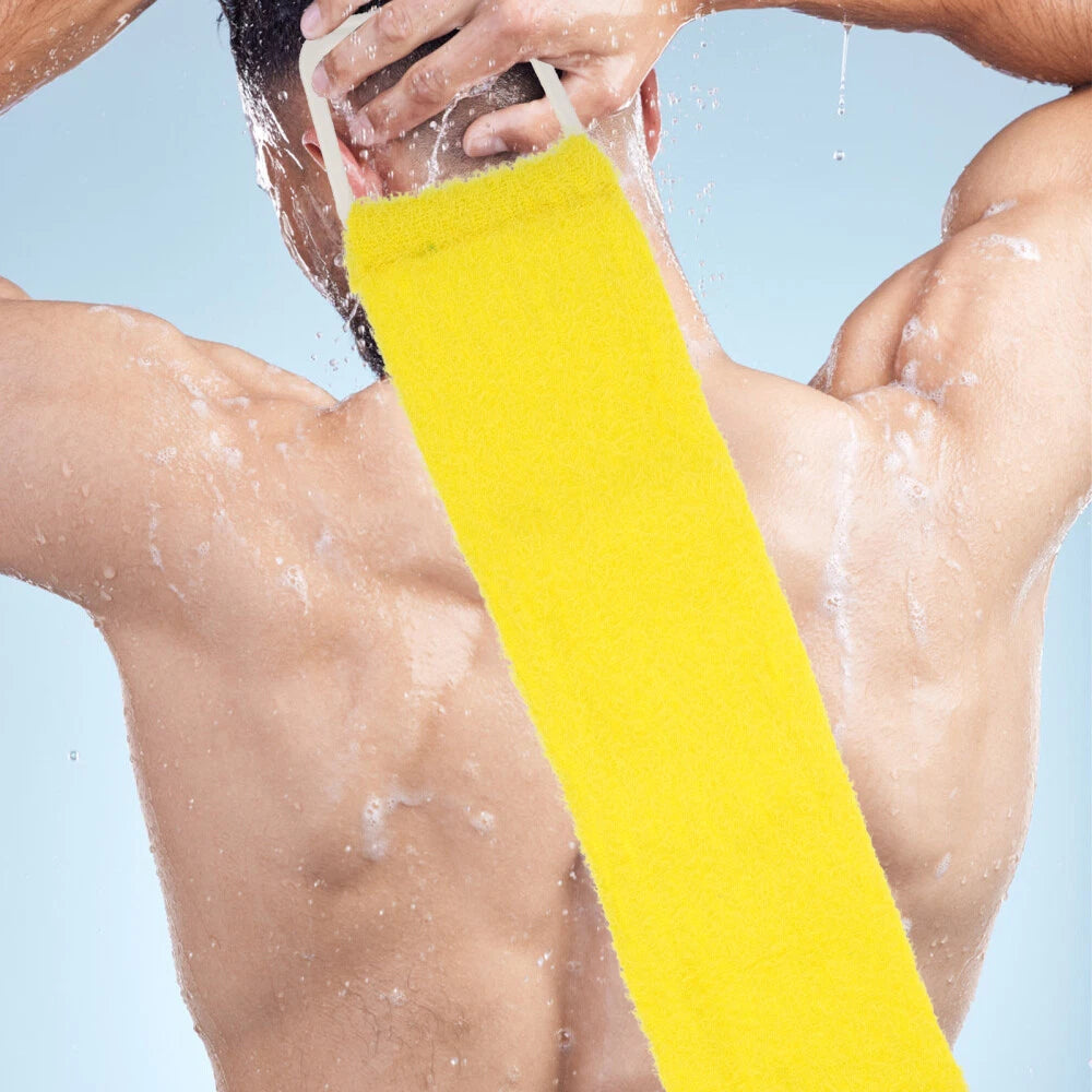 Back Scrubber Men Bath Body Brush Towel Tub Cleaners Bathtub Miss Man