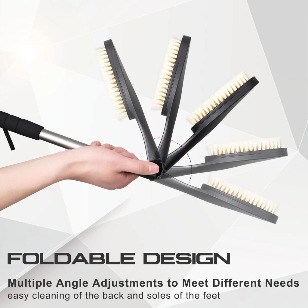 Body Brush for Back,Lotion Applicator, Long Handle Bath Brush for Showering, ...