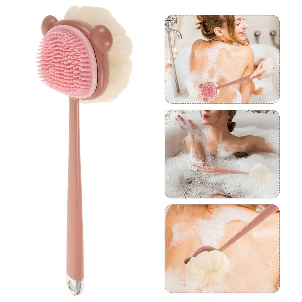 Bath Brush Dad Exfoliating Body Scrubber Back for Shower Exfoliator