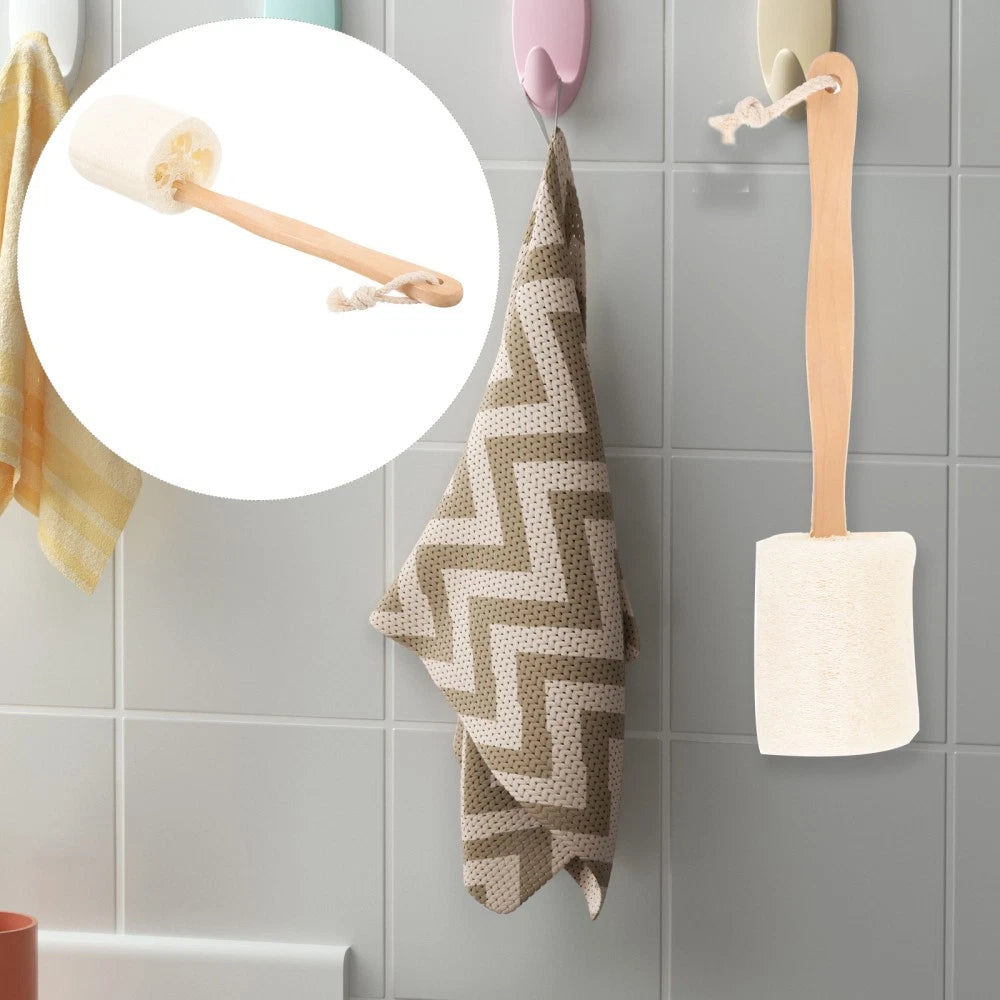 Bath Accessory Loofah Shower Brush Exfoliating Body Handheld Cleansing Skin