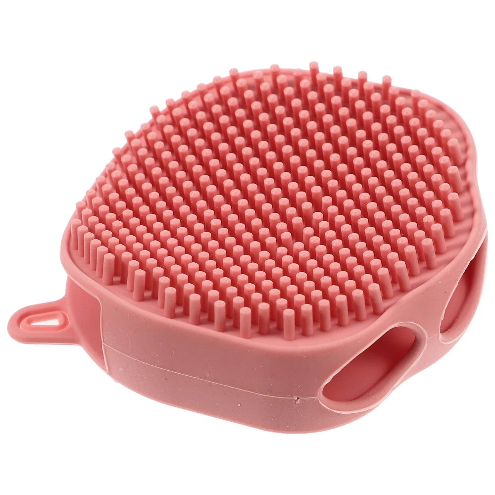 Bath Brush Skin Scrubber Exfoliator Exfoliating Body Travel Baby Silicone