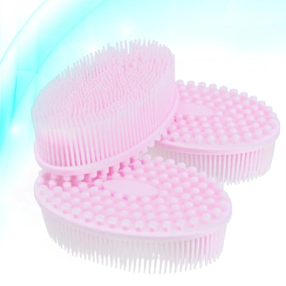Bath Brush Body Scrubber Exfoliator Silicone Shower Skin