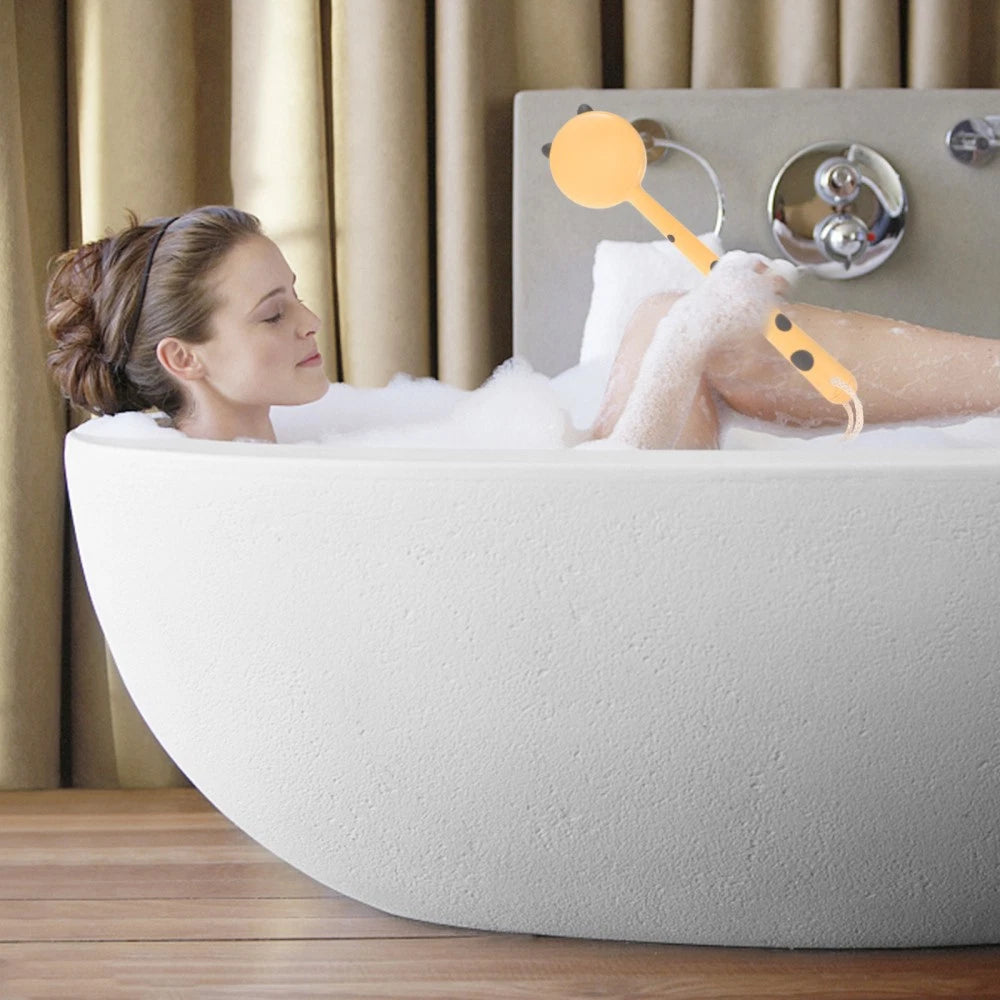 Leopard Print Bath Brush Exfoliating Back Scrubber for Shower Brushes