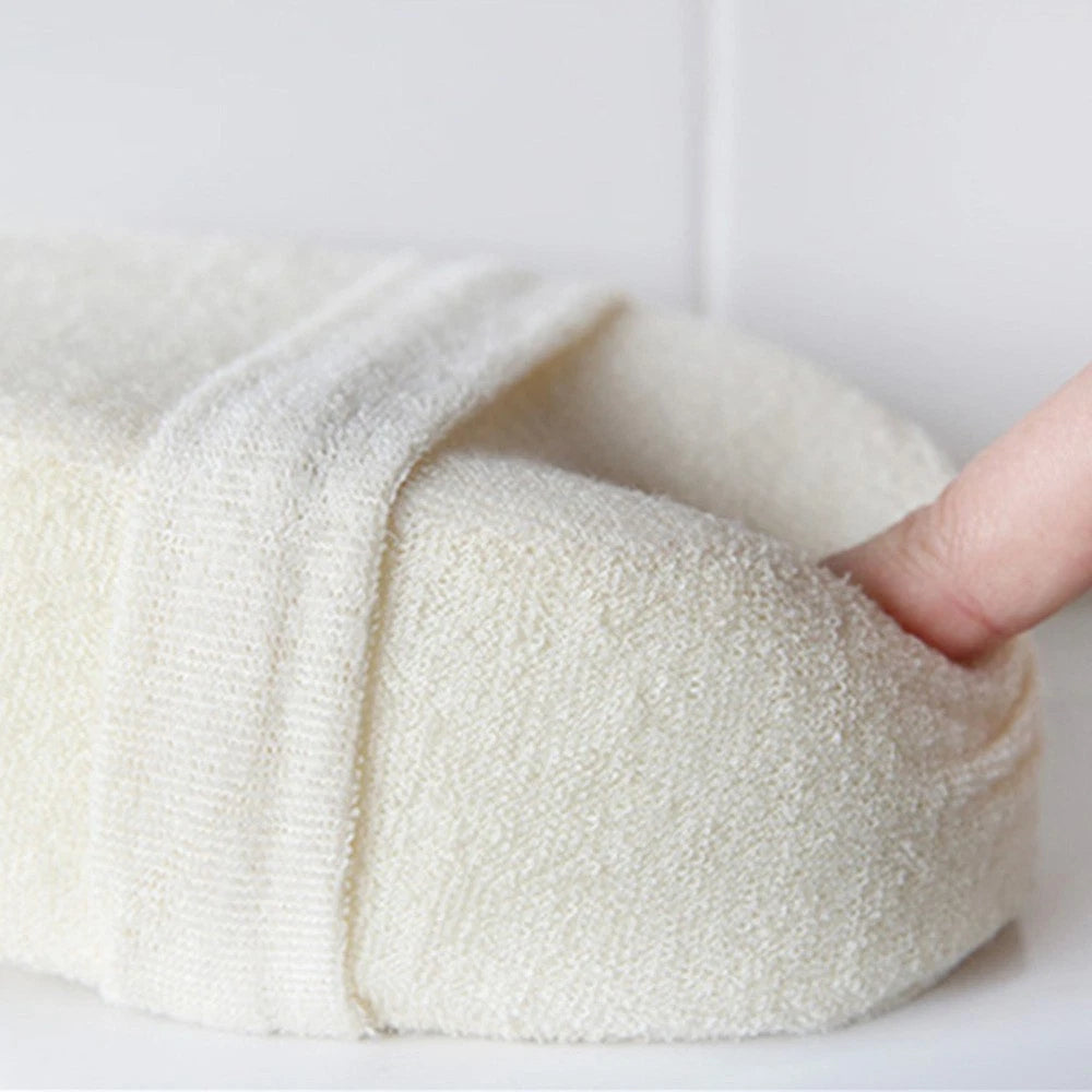 3pcs Natural Loofah Body Scrubber Bath Brush Exfoliator for Men Women
