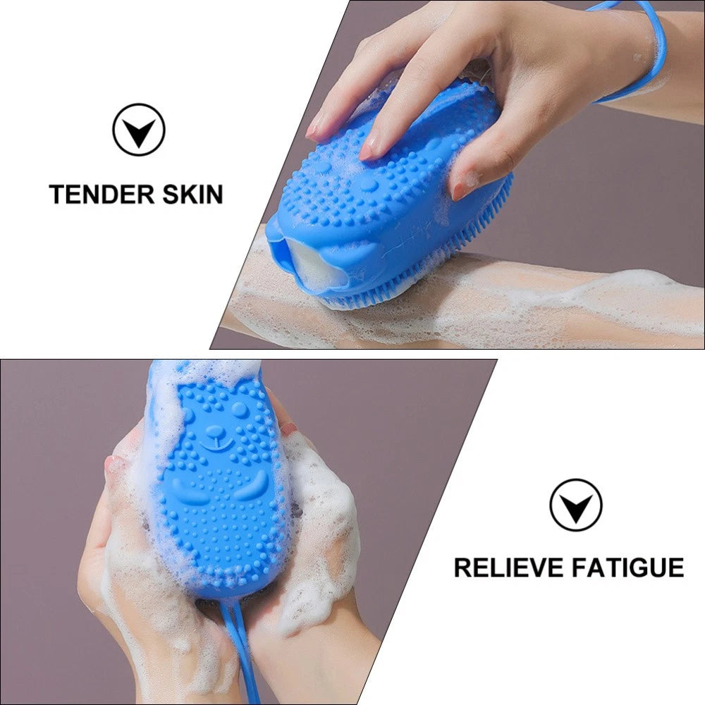 1 Pc Brush Strong Rub Mud Brush (Blue) Rub Mud Brush Bath Brush