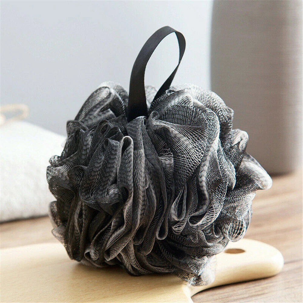 Large Bath Shower Scrub Exfoliating Body Brush Scrubber Sponge Ball Mesh Puff`-