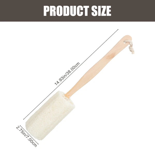 2 Pcs Loofah Bath Brush Miss Man Exfoliating Body Scrubber Shower