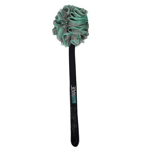 Cepillo de baño de mango largo de 18'', esponja de ducha de lufa cepillo de espa