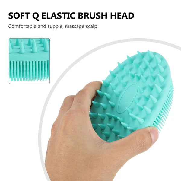 Bath Brush Work Silicone Body Shower Bathroom Scrubbing Exfoliating