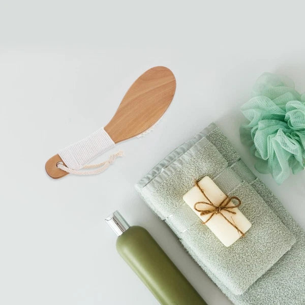 Chicken Legs Back Brush Body Exfoliator Dry Dad Scrubber for Bath