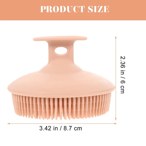 Bath Brush Exfoliating for Scrub Shower Portable Silicone