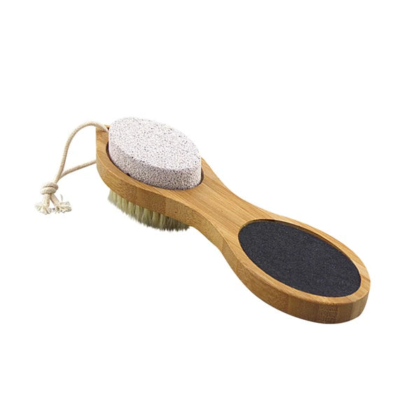 Natural Pumice Stone Foot Scrubber Pedicure Kit Hard Skin Remover