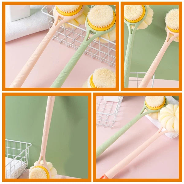 Bath Brush Multi-functional Exfoliating Long Shower Scrubber for Body