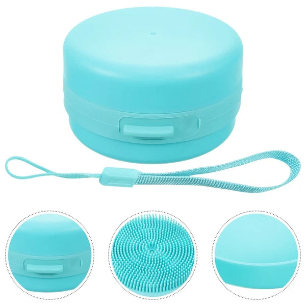 Bath Brush Silicone Exfoliating Reusable Body Scrubber