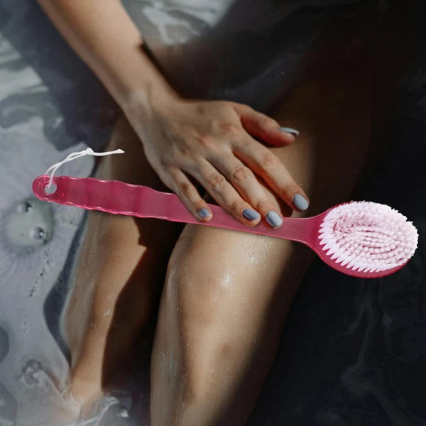 3 Pcs Bath Brush Scrub for Shower Loofah Exfoliating Body Scrubber