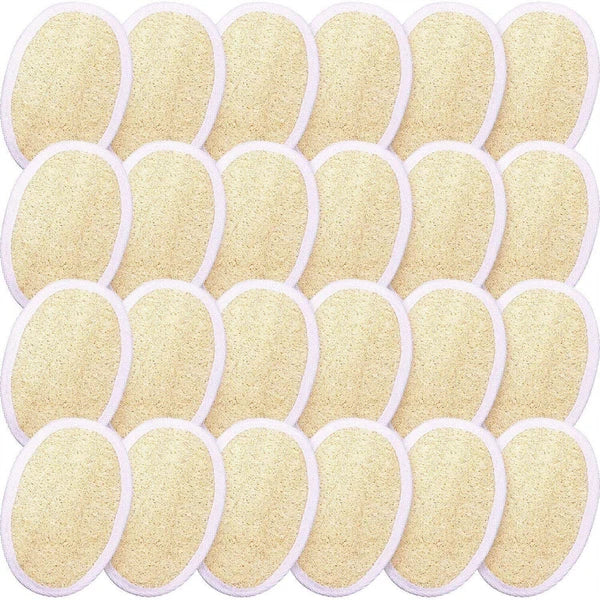 1/2/5X Biodegradable Shower Brushes Natural Loofah Exfoliating Sponge for Bath