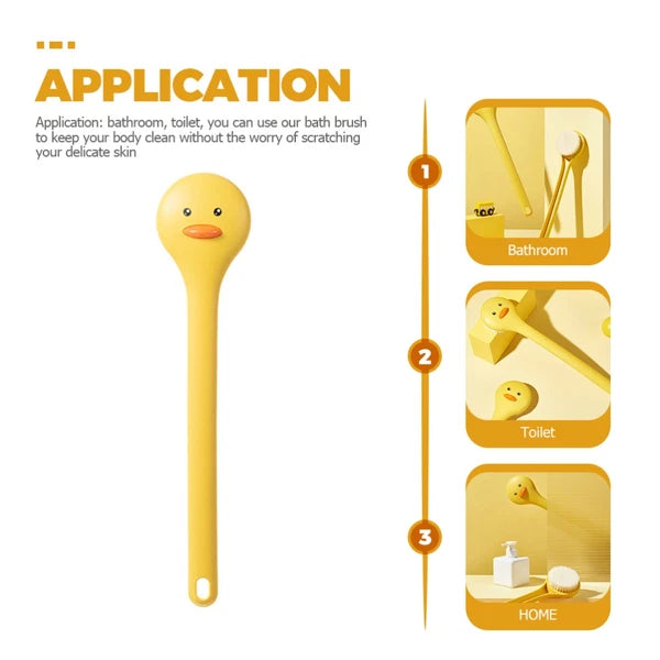 Bath Brush Shower Exfoliator Body Scrubber Wall-mounted Intelligent