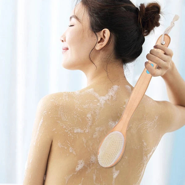 Massage Bath Brush Body Exfoliator Shower Scrubber Comb Double-sided