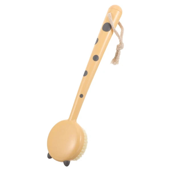 Leopard Print Bath Brush Exfoliating Back Scrubber for Shower Brushes